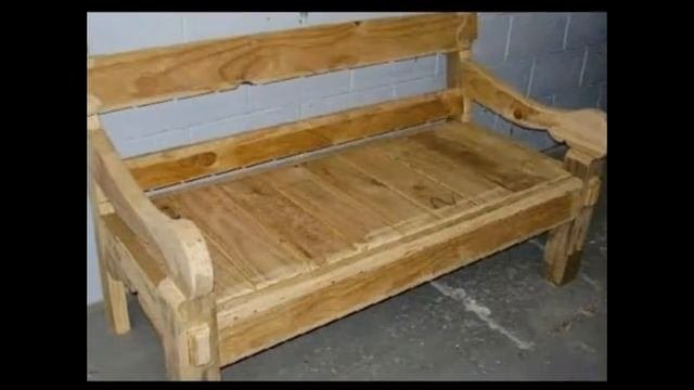 Садовые скамейки. Интересные идеи