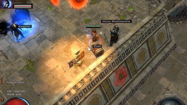 Path Of Exile Убер Лабиринт 4 ключа и Атзири смотреть онлайн