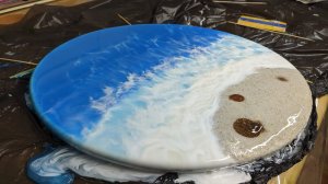 Нереально реалистичная картина Море из эпоксидной смолы своими руками