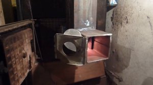 Испытание пеллетной горелки