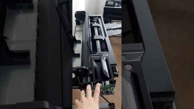 Комплексное обслуживание плоттера HP Designjet T520 36. Видеоотчёт клиенту. смотреть онлайн