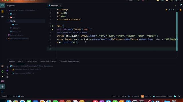 JAVA 21 GÜNCELLEMESİ #7 | Unnamed Patterns and Variables смотреть онлайн