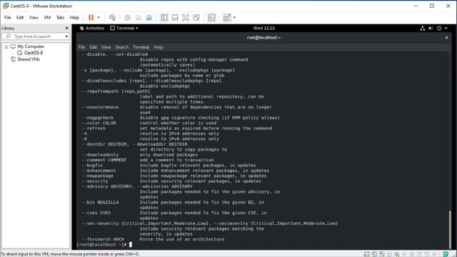 E3 - CentOS 8 - Working with YUM & DNF