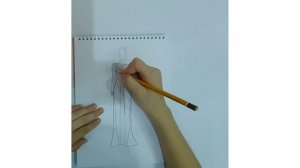 (Lesson 19)Fashion illustration/(Урок 19)Эскиз одежды