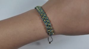 Сделай сам  из Ниток и Бусин Легко и быстро _ Легкий Браслет _ Модные Браслеты✔️