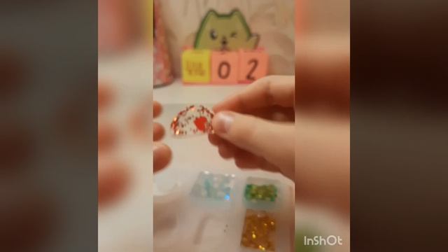 Кулоны из эпоксидной смолы/ Результат?✨️