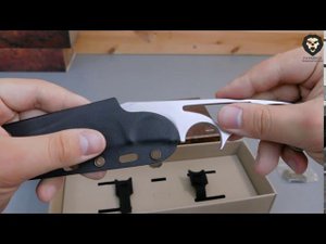 Скелетный нож Steel Will Druid 281 видео обзор 4k