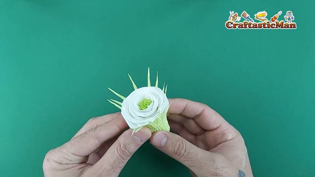 Make lovely bouquet from crepe paper for 8 March | بوكية ورد من ورق الكروشية | Подарок на 8 марта смотреть онлайн