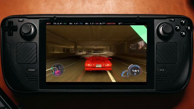 Steam deck |  NFS: UNBOUND | 40 fps