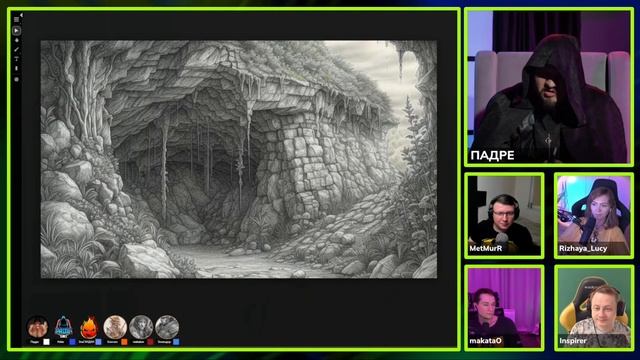 ПОДЗЕМЕЛЬЯ И ДРАКОНЫ • DUNGEONS & DRAGONS • УГРОЗА "КОСТЯНОГО ПЕРСТА" С ИНCПИРЕР, МАКАТАО И МЕТМУР смотреть онлайн