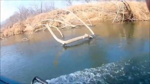 Обкатка мотора Tohatsu 9.8. Сплав по реке на лодке. Балаган из полиэтилена с печкой.