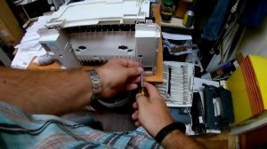 Repair Canon i-sensys mf4100 series mf4120 / mf4140 / mf4150 Removing Fixing Film Unit