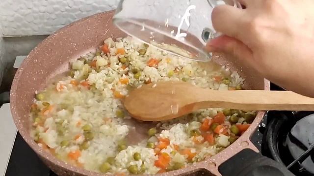 Это просто шедевр! Рецепт рассыпчатого риса с овощами по-турецки!