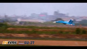 Радиоуправляемая модель самолета SU-27