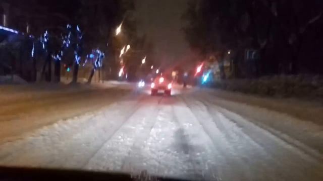 г.Пенза после снегопада 7.01.2017г. смотреть онлайн