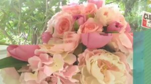 Flowerbee : Vase flower arrangements, Pink Blushes Rose, Peoney, Hydrangea