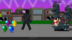 Among Us vs Poppy Playtime Chapter  3  || ANIMATION