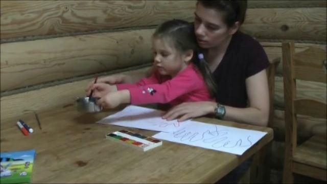 Игра для детей от года "Снежинки на ладошке" смотреть онлайн