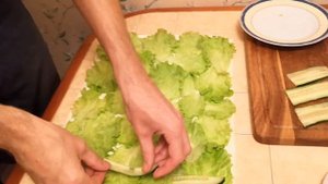 Рулет с красной рыбой в лаваше!