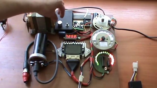 Тест ФУОЗ Саруман на стенді.  оптодатчик