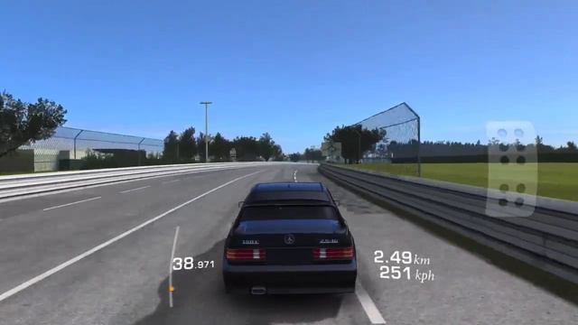 RR3 TOP SPEED: Mercedes 190E Evolution II смотреть онлайн