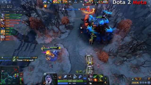 WTF CAN'T MOVE 100% Slow Skadi +380 Agi Drow Huge Ancient Stack Lost vs TA Very Hard Game Dota 2 смотреть онлайн