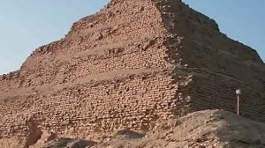 The Step Pyramid at Saqqara in Egypt