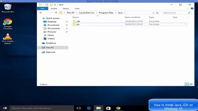 How to install JDK on Windows 10 8 7 смотреть онлайн