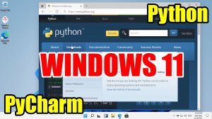 Как установить Python и PyCharm в Windows 11