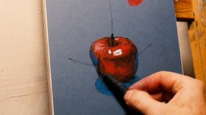 Как рисовать масляной пастелью.