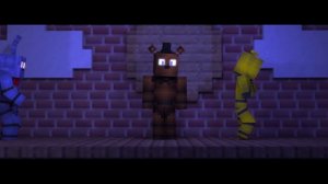 "LOOK AT ME NOW - REMASTERED" FNAF Minecraft Music Video | 3A Display
