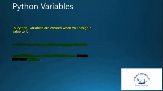 Python-2:syntax, indentation, variable and comment
