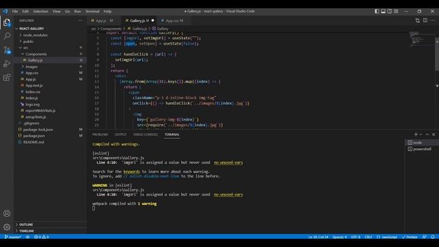 Gallery Application using Bootstrap in React JS | Bootstrap Modal | Tamil Skillhub