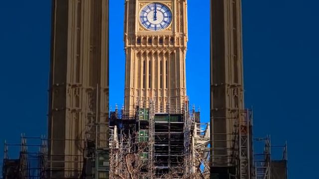 Биг Бен/Big Ben уже наполовину открылся после ремонта #shorts