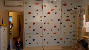 Модульный домашний детский Скалодром.