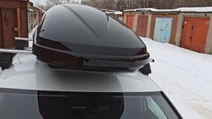 ОНЛАЙН ТРЕЙД.РУ— Видеообзор на Автомобильный бокс Thule Motion XL (800) черный 460л. (6208-1)