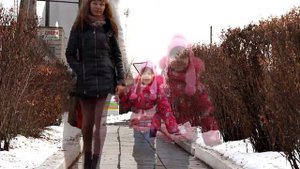 Оригинальная визитка! Трогательное видео! Семья! Любовь!