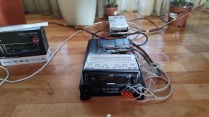 Домашняя 3х полосная акустика с 6 канальным усилителем и процессорной магнитолой.