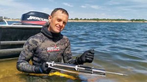Подводное ружье "Scorpida". Тестирование.