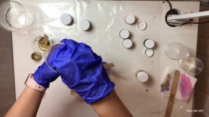 Resin Art.Подробный мастер класс.Картина эпоксидной смолой