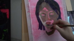 Портрет гуашью. Гуашь, что за краска?