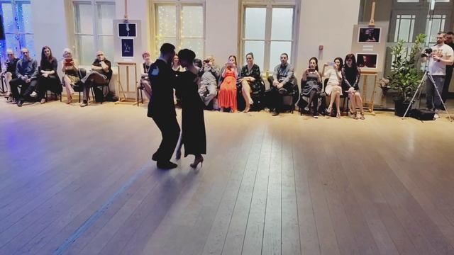 Sueño de Tango Niš, Milonga Gran Sueño, 13.1.2023, performance by Sophie Sperling & Csongor Kicsi 1