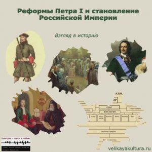 Реформы Петра Великого