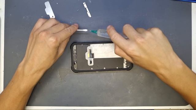 Oukitel WP5 - убили неубиваемый смартфон. Замена дисплея . Display replacement.