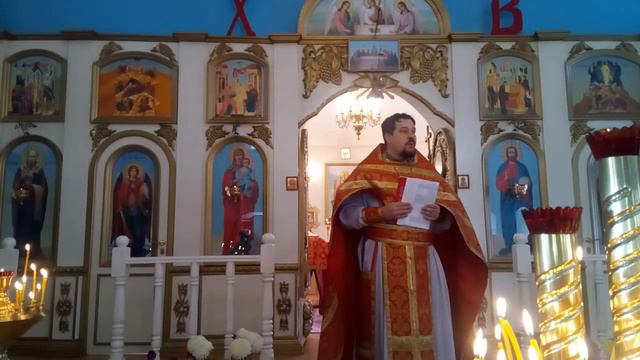 26.05.2019 Проповедь на Божественной литургии в Покровской церкви г. Городище смотреть онлайн