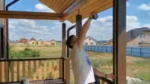 Как проверить усадку дома из бруса?