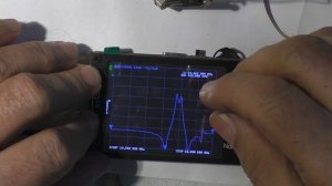 NanoVNA АЧХ на экране