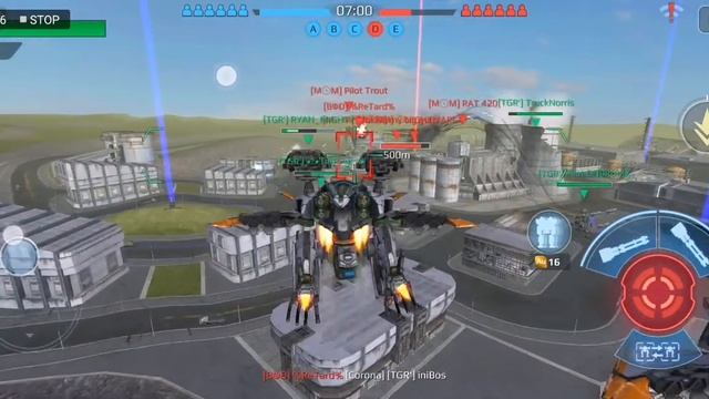 War Robots Tiger Kings (TGR) vs Metal Mayhem (MōM) | Update 5.5 смотреть онлайн