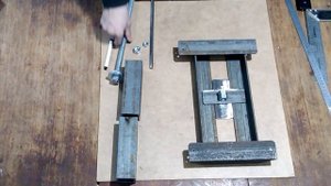 Самодельные тиски из 50 уголка