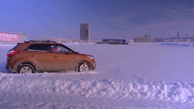 Тест браслетов противоскольжения TPlus в реальных условиях на переднем приводе. смотреть онлайн